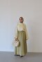 Women's Lined Linen Cotton Skirt - 3
