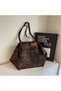 New Women's Tote Bag, Korean Style, Large Capacity Leopard Print Handbag, Trendy Fashionable Personality Commuter Underarm Shoulder Bag - 7