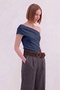 Women's One-Shoulder Asymmetrical Detailed Summer Stylish Modern Casual Blouse - 2