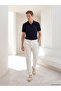 Nevavm Regular Fit Textured Men's Trousers with Difference