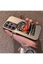 Samsung Galaxy S22 Ultra Compatible Hard Acrylic Back Silicone Edge Lens Protection Case - 3