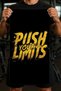 Push Your Limits 45X90 Fitness Towel |   Live Digital Print Premium Cotton Sports Towel