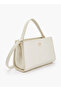 Textured Shoulder Bag with Detachable Strap - 3