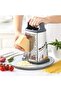 Ysf Shop Stainless Steel Grater, Multifunctional, Silicone Base, Large Size, Kitchen Grater 188675 - 3
