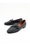 Women's Genuine Leather Ballerinas Black - 4