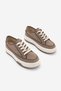 Women's Sneaker High Sole Lace-Up Suede Sports Shoes Kotnel Mink - 6