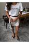 Women's White Printed Casual Fit Cotton Loose Easy to Combine Basic Tshirt Ayd00580