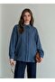 Navy Blue Striped Modal Shirt - 2Y5298 - 4