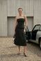 My Fashion Strapless Blouse and High-Waisted Midi Skirt Set - 4