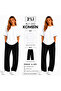 2-Piece Women's Sweatpants and Top Set, Comfortable, Lightweight and Breathable Fabric Combination
