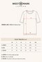 Women's Khaki Gipeli Textured Regular Fit Boat Neck 2/4 Sleeve Baby Overlock Stitching Detailed Blouse Wren - 6