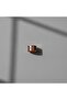 New Series Copper Beige Brown Simple Patterned Wide Form Adjustable Ring - 5