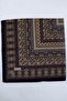 Women's Navy Blue Yellow Ethnic Patterned Stitched Writing Pad - 2