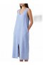 Aydan Muslin Dress – V-Neck with Pockets, Comfortable Fit, Long Women's Dress - 2