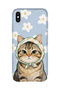 Printed Transparent Phone Case Compatible with iPhone X/Xs |   Collection: Kawaii Cat