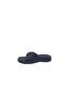 26951 Women's Navy Blue Buckle Daily Use Slippers - 3