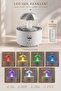 Rain Effect Air Humidifier Aromatherapy Diffuser 300 ml Remote Control 7 Colors Led Timed Silent Operation - 3