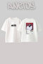 Kendrick Lamar Damn_1 Design Printed Unisex Oversize Fit White Tshirt