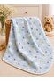100% Cotton Muslin Baby Blanket 80X80 cm Multi-Purpose Swaddle Blanket - 3