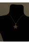 Stone Star Design Elegant Gold Color Necklace - 2