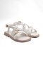 İk 2065 Cross-Strap Adjustable Buckle Detailed Sandals - 2
