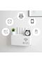 Avelune Store Suwors Decorative Modem and Cable Storage Box - Wall Mountable Plastic Route - 2