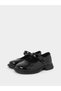 Girls Patent Mary Jane Shoes with Velcro - 2