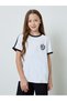 Girls Round Neck T-Shirt and Wide Leg Joggers Set - 2
