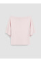 Xside Pink Boat Neck Women's T-Shirt - 7
