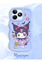 Realme C51 Compatible Case Camera Protector Blue Silicone Couple Phone Case Cartoon Pattern - 2