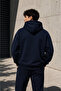 Men's Winter Oversize Hooded Sweatshirt - 2