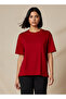 Regular Fit Cotton T-shirt with Side Slits