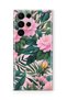 Samsung Galaxy S23 Ultra Compatible Printed Transparent Phone Case |   Collection: Floraluxe Botanica