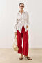 Pensli Tensel Blouse White - 6