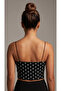 Women's Thin Strap Crop Top Bustier Blouse - 3