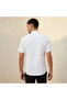 Men Slim Fit Collared Short Sleeve Shirt - 3