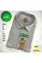 Men's White Short Sleeve Shirt 100% Cotton Double Pockets Casual Summer Comfortable Fit - 2