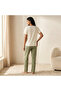 Pyjama Set Floral Print T-shirt & Trousers Viscose - 4