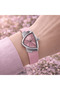 NAVIFORCE Pink Dial Women’s Watch Leather Strap Elegant Quartz - 2