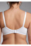 # Bra Quality Healthy Stretchy Polyamide Fabric Stylish Design Luxury White Lace Gathering Bra - 2