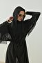 Hooded Pareo Black - 2