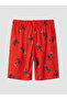 Lcw Kids Red Spider-Man Printed Boys' Shorts Pajama Set - 6