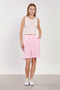 Women's Bermuda Shorts with Pockets - Pink - 3