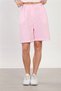Women's Bermuda Shorts with Pockets - Pink - 4