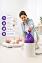 Dirty Diaper Bag Anti-Odor Portable Hygiene Bag 4 Pieces - 3