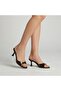 Dora (Wiesse) Single Strap Heeled Women's Slippers Brown - 4