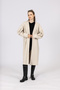 Knitted Fabric Pocketed Long Women's Cardigan - 2