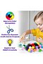 Arts and Crafts fluffy pompom balls Assorted Sizes mix color pack of 70pcs Pack set of 3 Pack - 3