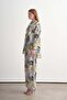 Patterned Printed Sequined Suit - 2