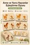 Mom and Baby Animals Matching Game – Pets - 2